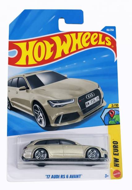 HOT WHEELS HW EURO 2/10 17AUDDI RS6 AVANT TOY CAR