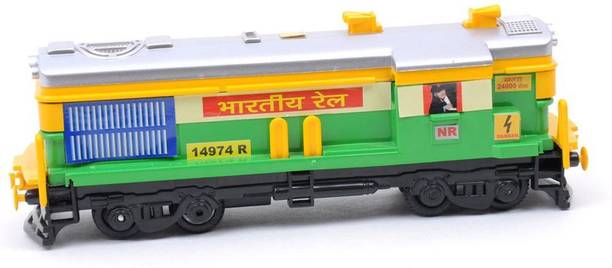 ARNIYAVALA Locomotive Train Engine- Green Yellow- Looks Like Real Train Engine