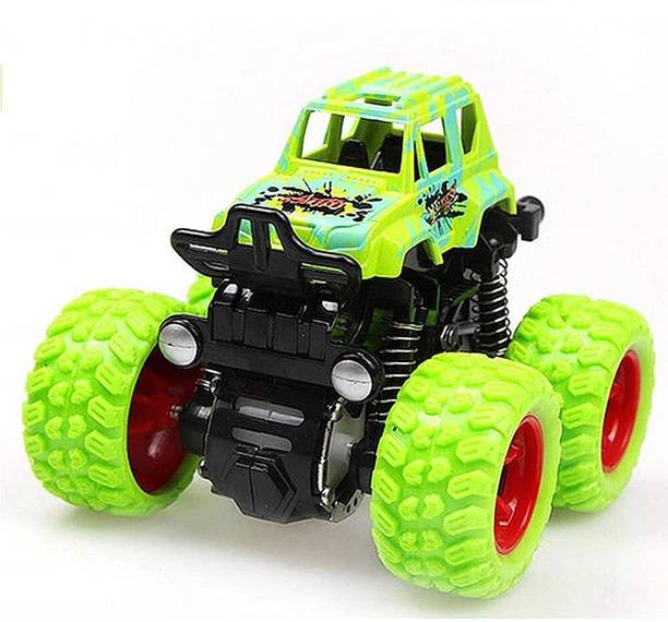 Nexteesh Monster Truck Friction Power Cars With Big Rubber Tires 360* pack of 1
