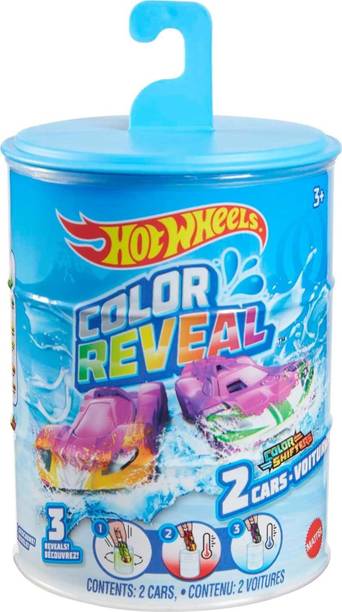 HOT WHEELS Color Reveal 2-Pack cars One Surprise Color Reveal with Each Transaction