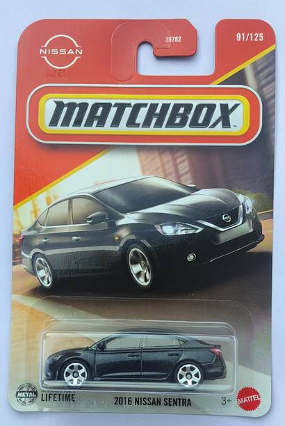 MATCHBOX 91/125 2016 NISSAN SENTRA TOY CAR