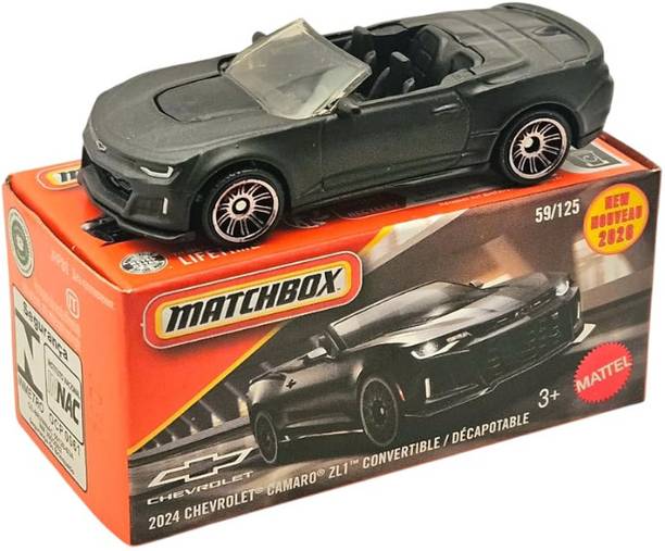 MATCHBOX Premium 2024 Chevrolet ZL1 Convertible 1:64 Die-Cast Toy Car Collectible Model