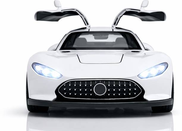 yumyra Diecast Metal Mercedes AMG Vision GT Car 1:36 Scale with Music & Lights