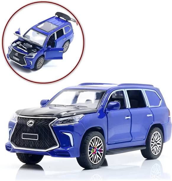 Toyco 1:36 Scale Alloy Die-Cast Metal SUV Car Toy for Kids ( Open Door & Pull Back )LX