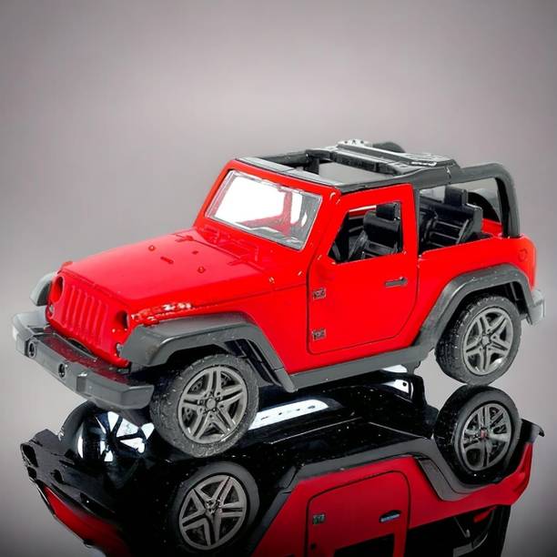 Storex Premium Die-Cast Metal Thar Car: Openable Doors & Pull Back Action