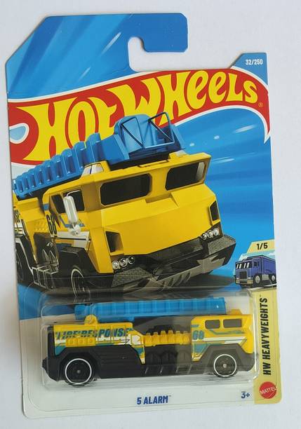 HOT WHEELS HW HEAVY WEIGHTS 1/5 5 ALARM TOT TRUCK