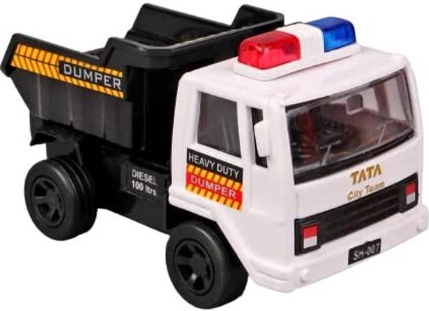 Toyterra Dumper Truck Pullback Toy for Kids (3+ Years)