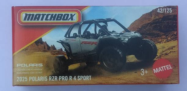 MATCHBOX 42/125 2025 POLARIS RZR PRO R 4 SPORT TOY CAR
