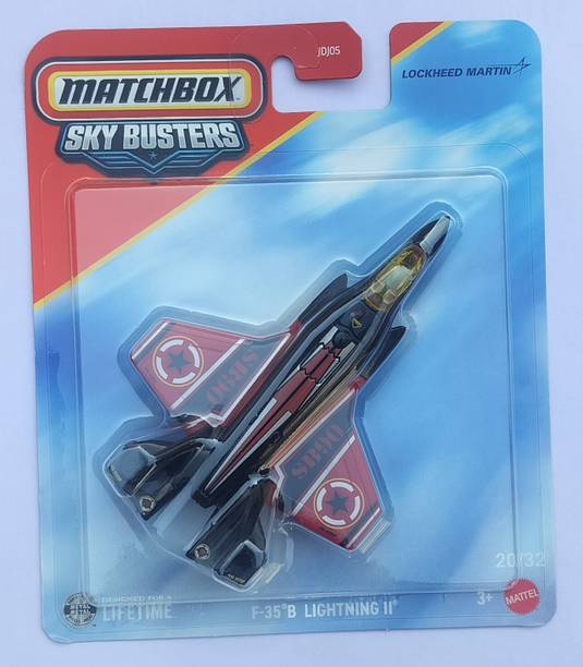 MATCHBOX JDJ05 SKY BUSTERS F-35 B LIGHTNING TOY HELICOPTER