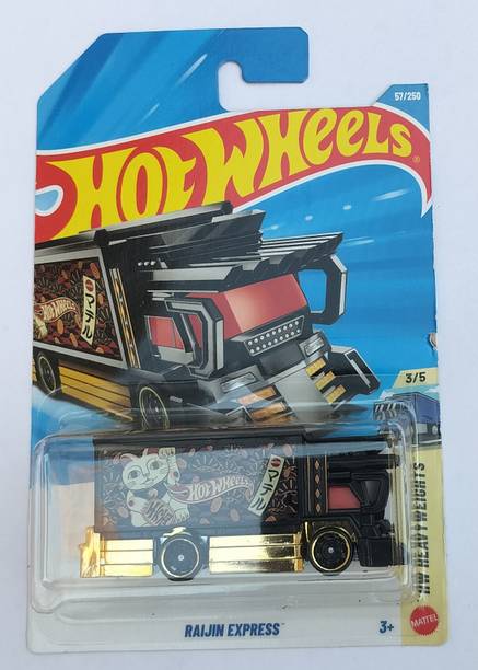 HOT WHEELS HW HEAVY WEIGHT 3/5 RAIJIN EXPRESS TOY TRUCK
