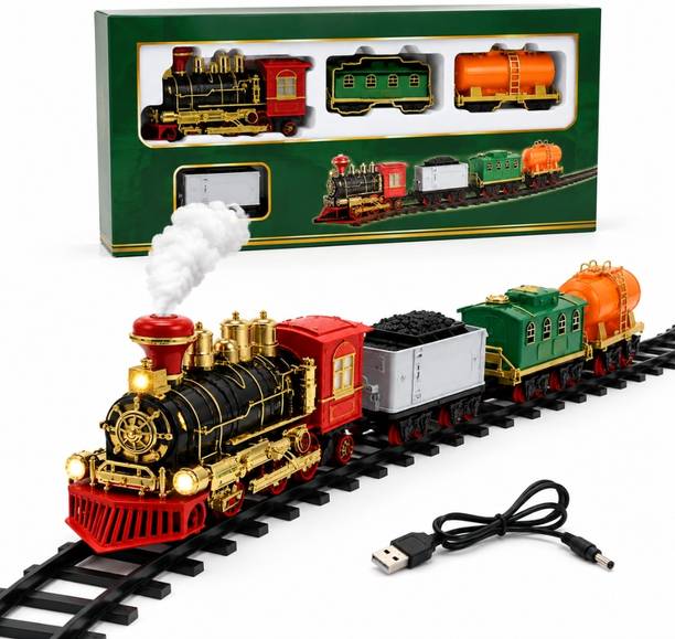 KHELO BACHO Electric Toy Train Set