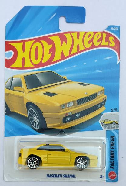 HOT WHEELS FACTORY FRESH 2/5 MASERATI SHAMAL TOY CAR