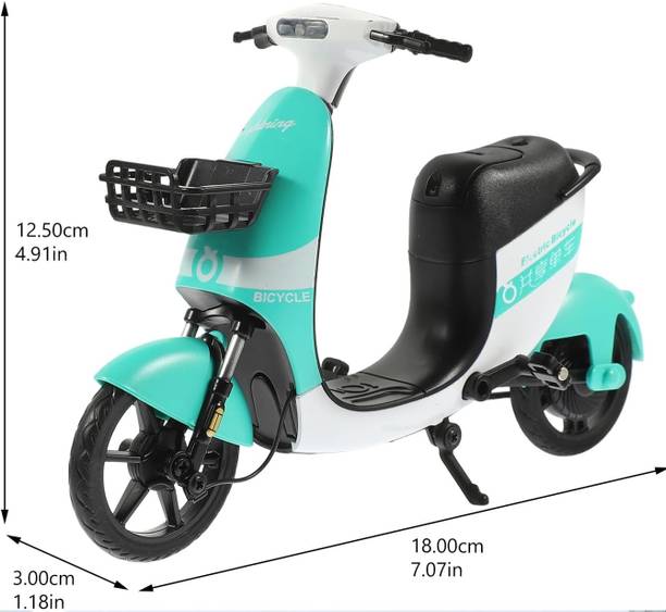 Zuuluzrs Mini Alloy Pedelec Electric Bicycle Model