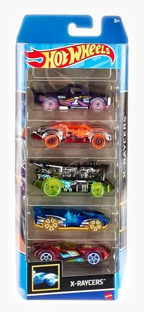 HOT WHEELS Car 2024 X-Raycers Pack of 5