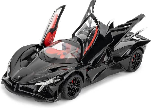 toiifren 1:32 Apollo EVO Die-Cast Metal Supercar Model with Pull-Back, Light & Sound,