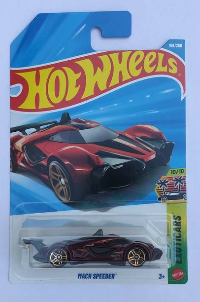 HOT WHEELS EXPERIMOTORS 10/10 MACH SPEEDER TOY CAR