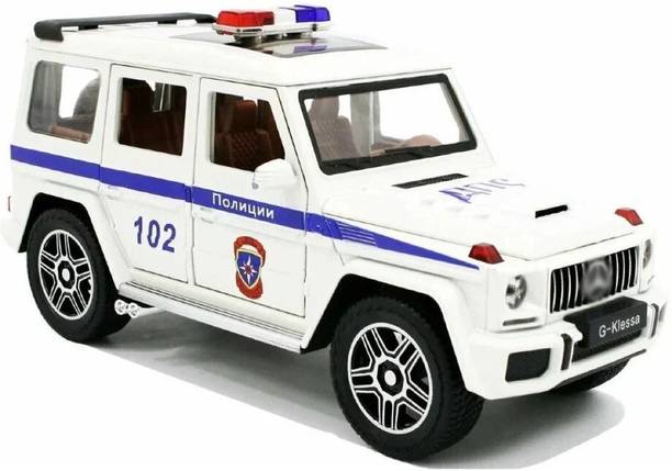 VIHU 132 Die-cast G Wagon Police Toy Car for Kids RSH