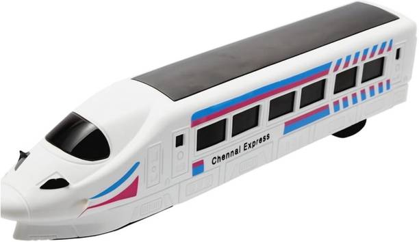 shrisa creation Plastic Bump and Go Toy Train for Kids