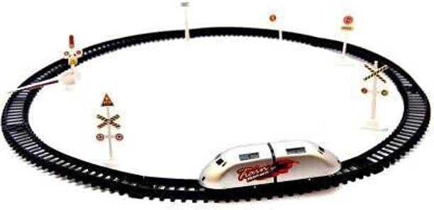 TOYOMAA High Speed Bullet Train Toy for kids (with track)
