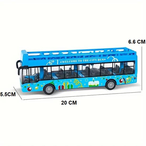 Arizuul Double-Decker Urban Explorer Bus Children’s Bus Toy