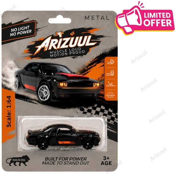 Arizuul 1:64 Dodge SRT Hellcat Mini Diecast Metal Car Collection