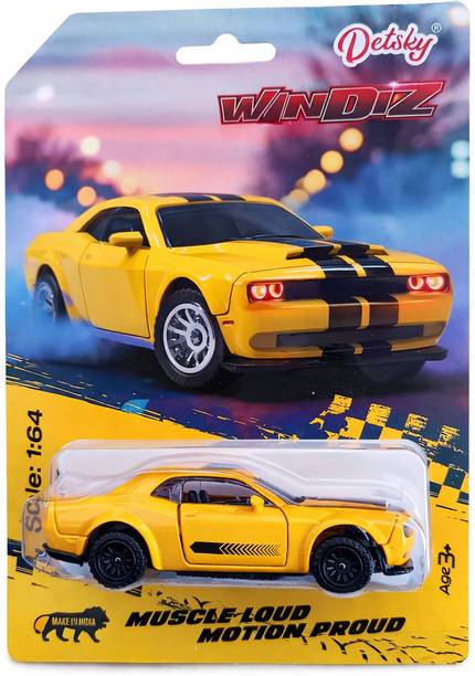 Arizuul 1:64 Mini D0odge Chaallenger SRT Demon Toy Car Dodge Challenger Hellcat Toy Car