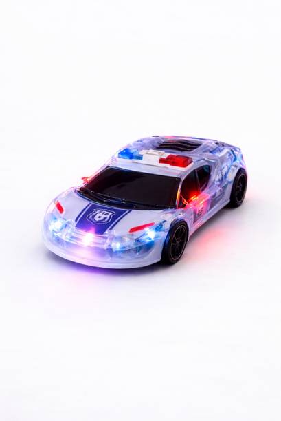 Thriveonix Police Car Toy for Kids with Flashing Lights & Siren Sound