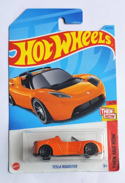 HOT WHEELS THEN AND NOW 6/10 TESLA ROADSTER 2023 EDITION