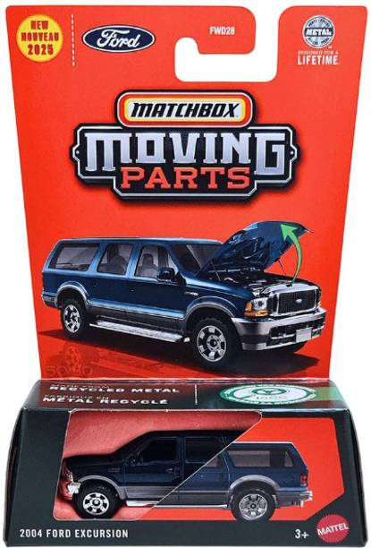 MATCHBOX 2004 Ford Excursion Moving Parts 1:64 DieCast Toy Car Colectible Model Case Pack