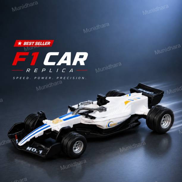 munidhara 1:36 Scale Formula Racing Car Model Alloy Racing Speed & Power F1 Model Car