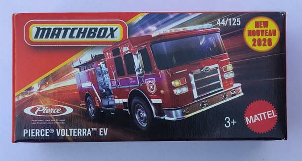 MATCHBOX 44/125 PIERCE VOLTERRA EV TOY TRUCK