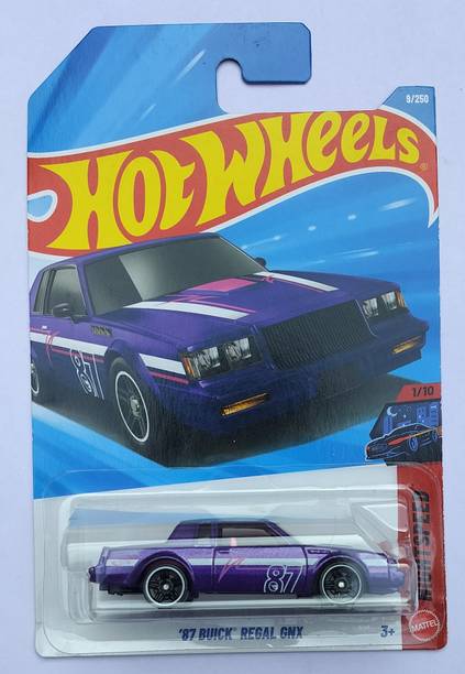 HOT WHEELS NIGHT SPEED 1/10 87 BUICK REGAL GNX TOY CAR