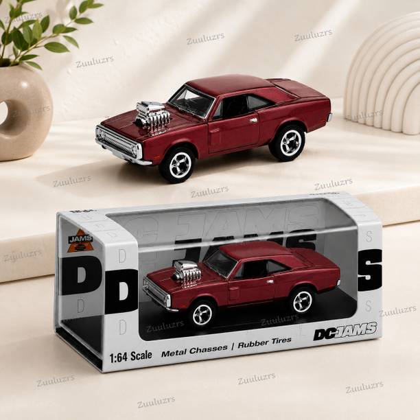 Zuuluzrs Dodge Power Muscle Diecast Metal New FF7 Car Toy 1:64 Model