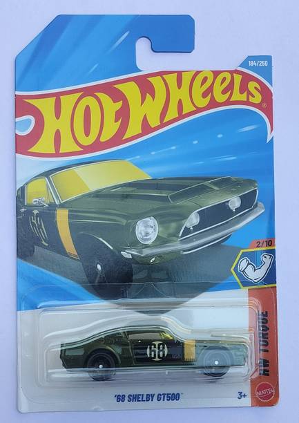 HOT WHEELS HW TORQUE 2/10 68 SHELBLY GT500 TOY CAR