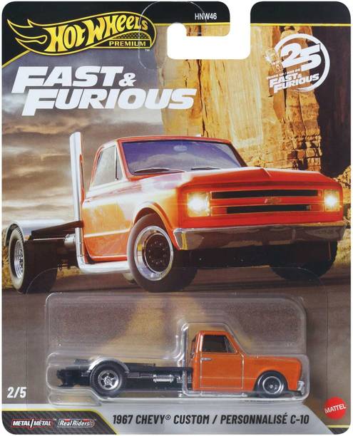 HOT WHEELS Premium Fast & Furious 1967 Chevy Custom Personnalisé C 10