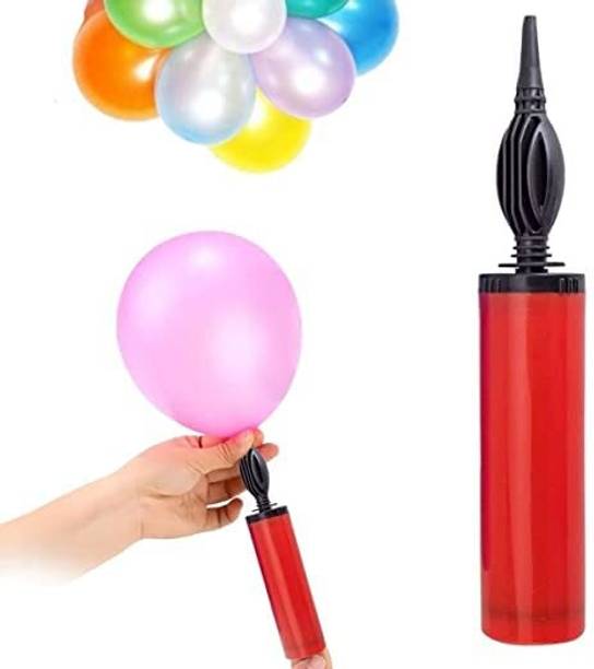 Msgh Solid Balloon Manual Hand Pump (PACK OF 1 PC) For Latex Foil, Helium Air Balloon Pump Balloon