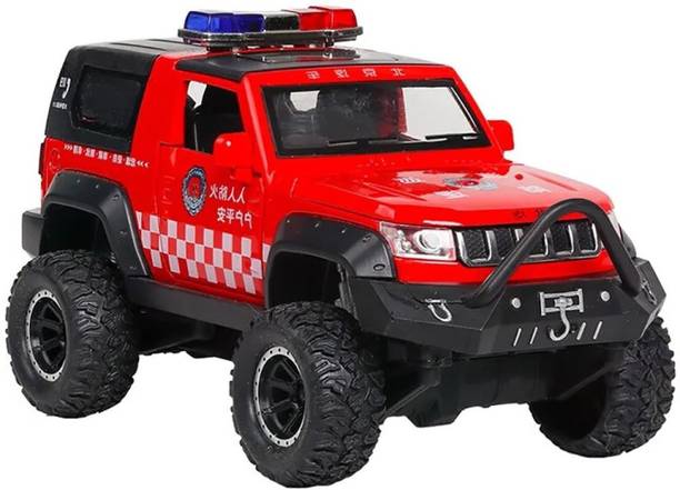 COELON 1:32 Police Car Deicast Metal Toy Car-CE23