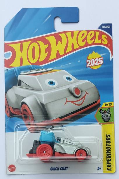 HOT WHEELS EXPERIMOTORS 9/10 QUICK CHAT TOY CAR