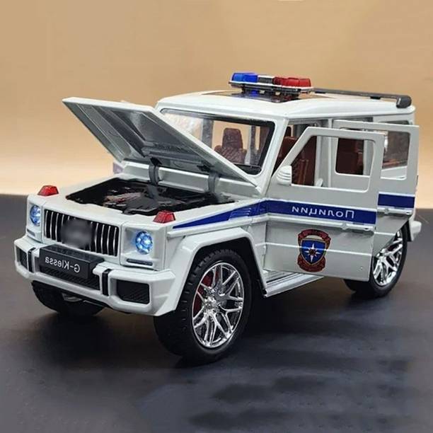 RUTSHRA Police Toy Car s G Wagon Metal | RSH186