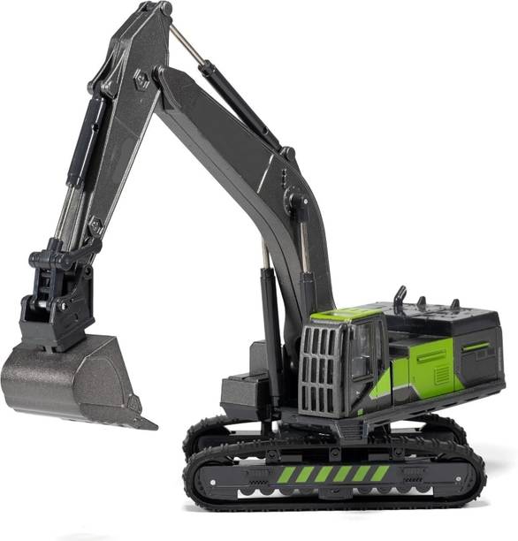 Trixvva Friction Powered Construction Excavator Truck 360 degree rotate JCB Toy for Kids