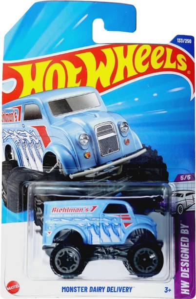 HOT WHEELS C4982 MONSTER DAIRY DELIVERY 5/5 DIE CAST TOY CAR
