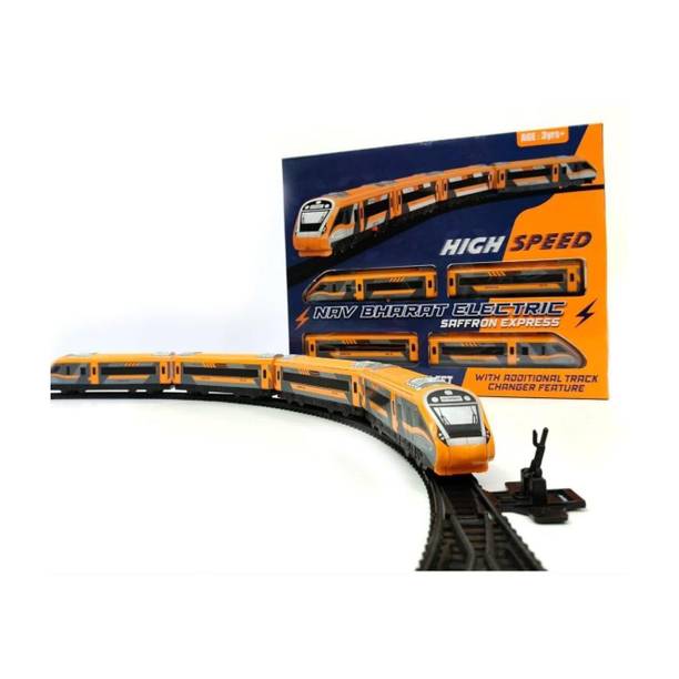 Toyterra Vande Bharat Saffron New Train Set 23 Pcs for Kids 3+