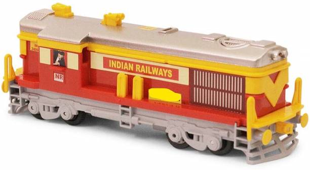 Shyam Creation Plastic train engine , without battery with pullback action