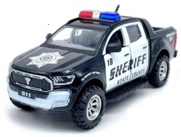 centy State County | Pull Back Car | Emergency Squad Police Car For Boy & Kids