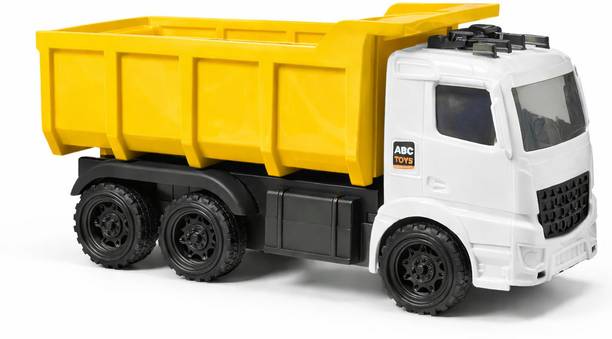 HEYKAM Kids Construction Dump Truck Toy 23 cm Big Plastic Tip Truck Toy 3+