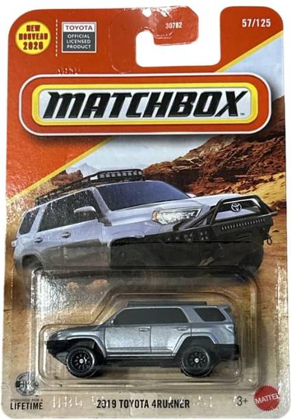 MATCHBOX 2019 Toyota 4Runner 1:64 Die-Cast Toy Car Collectible Model & Case