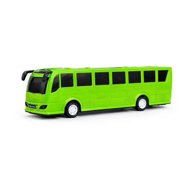 HEYKAM Big Toy Bus for Kids 3+ Years Pink 29 cm Plastic Bus Toy Birthday Gift