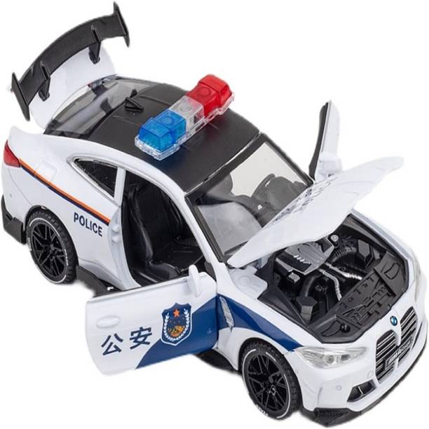 SPENOP American Police Car Withe