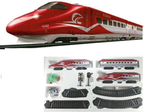 Bestie Toys High Speed Train Track Electric Metro Bullet Train with Tracks - It's Best Train