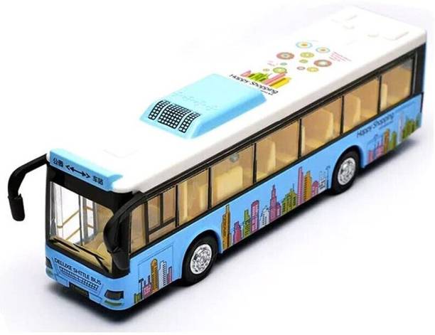 DUVEXA Bus Long Bus London Bus blu